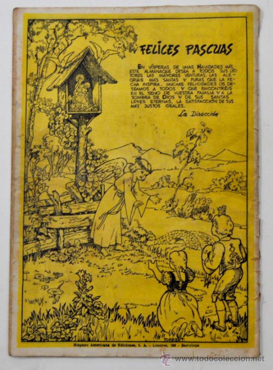 Tebeos: ALMANAQUE DEL PEQUE&Ntilde;O SHERIFF 1952 - Foto 3