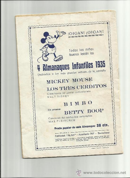 Tebeos: ALMANAQUE BIMBO PARA 1935 - Foto 2
