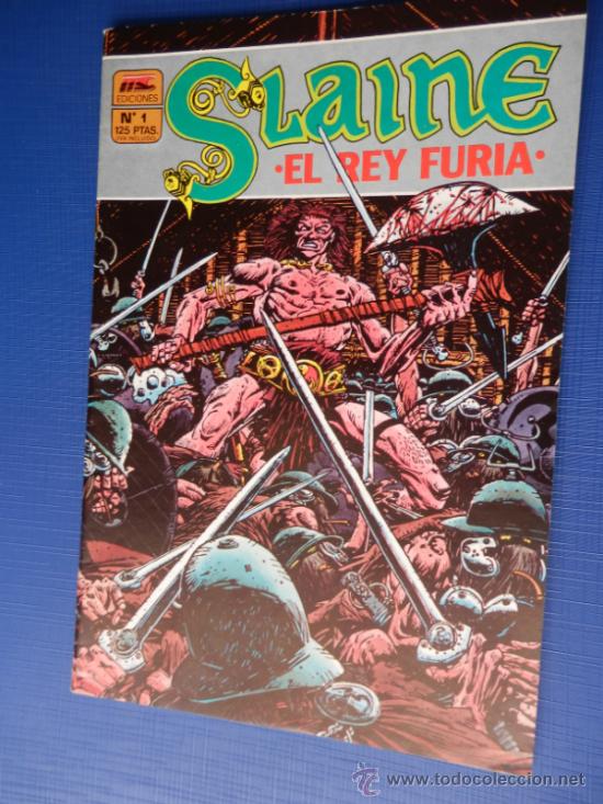 Tebeos: SLAINE EL REY FURIA NUM. 1 MC EDICIONES - Foto 1