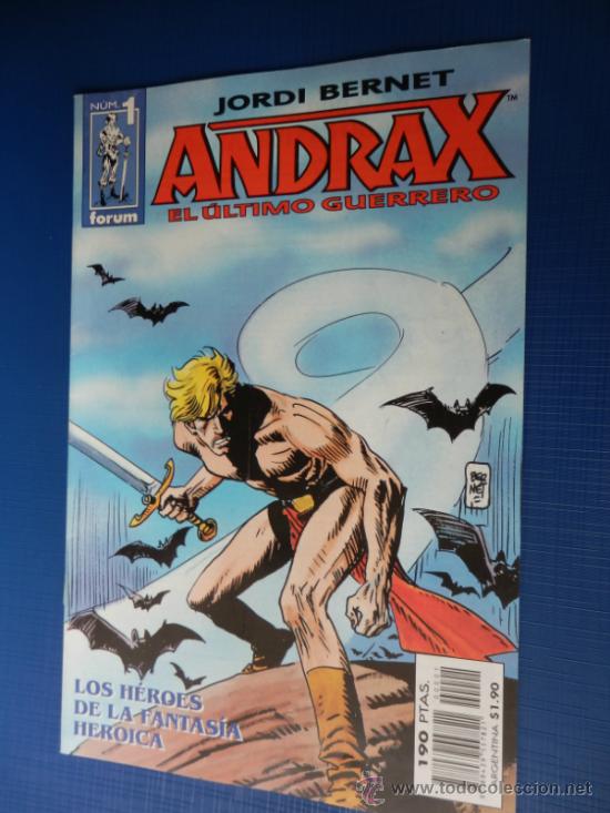 Tebeos: ANDRAX EL ULTIMO GUERRERO Num. 1  FORUM - Foto 1