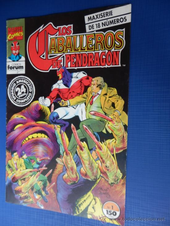 Tebeos: LOS CABALLEROS DE PENDRAGON Num. 1  FORUM - Foto 1