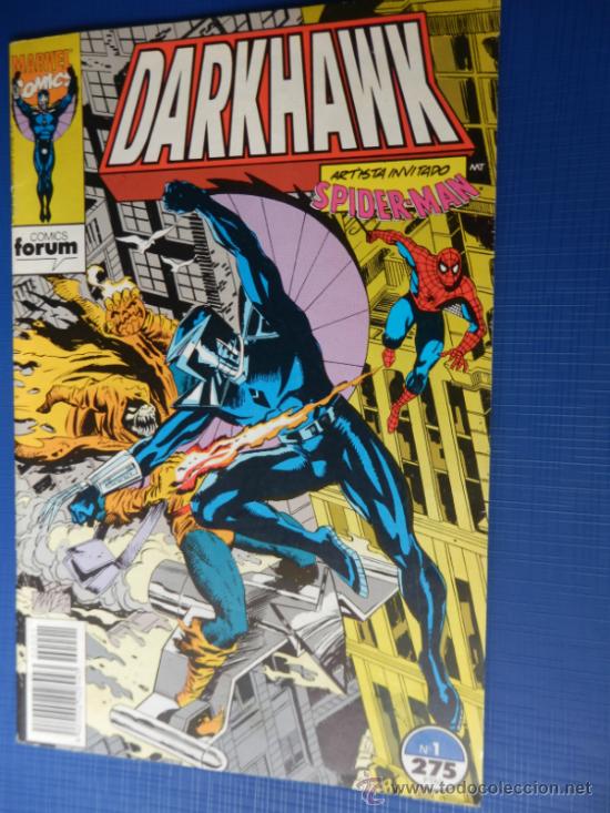 Tebeos: DARKHAWK NUM. 1  - EL ORIGEN DE DARKHAWK COMICS FORUM numero doble - Foto 1