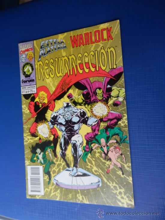 Tebeos: ESTELA PLATEADA-WARLOCK - RESURRECCION   NUM. 1 DE 4 - Foto 1