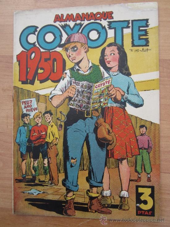 Tebeos: almanaque ,coyote 1950, ediciones cliper - Foto 8