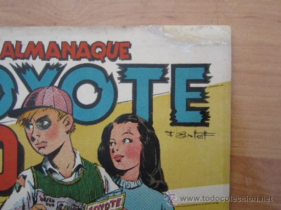 Tebeos: almanaque ,coyote 1950, ediciones cliper - Foto 2