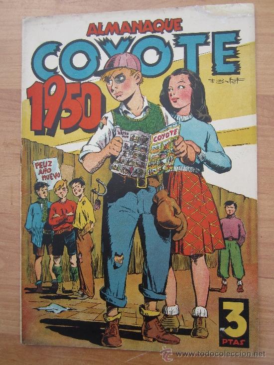 Tebeos: almanaque ,coyote 1950, ediciones cliper - Foto 1