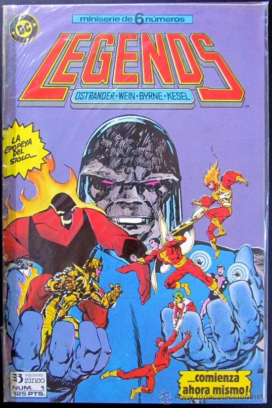 Tebeos: N&ordm;  1  LEGENDS - Foto 1