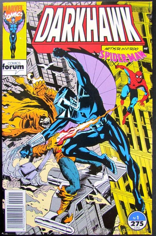 Tebeos: N&ordm;  1   DARKHAWK   COMIC SPIDERMAN - Foto 1