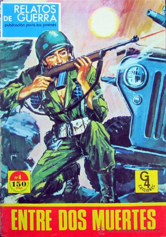 Tebeos: N&ordm;  1   RELATOS DE GUERRA - COMIC - VERTICAL - Foto 1