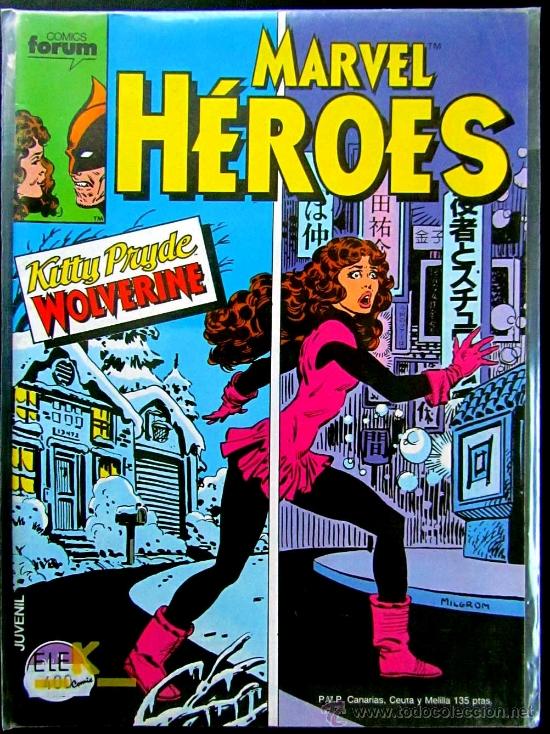 Tebeos: N&ordm;  1   HEROES MARVEL - COMIC - KITTY PRYDE - WOLVERINE - Foto 1