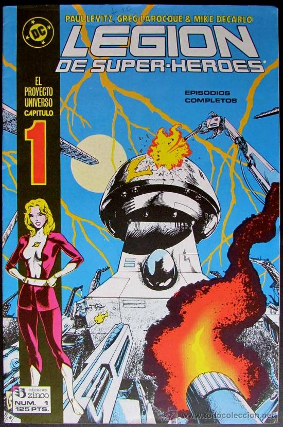 Tebeos: N&ordm;  1  LEGION DE SUPERHEROES  COMIC - Foto 1
