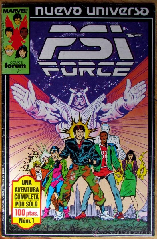 Tebeos: N&ordm;  1  PSI FORCE  NUEVO UNIVERSO  COMIC - Foto 1