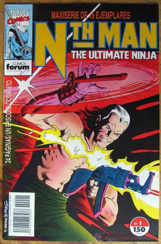 Tebeos: N&ordm;  1  N TH MAN  THE ULTIMATE NINJA  COMIC - Foto 1