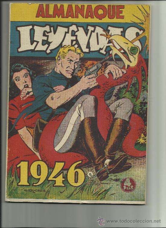 Tebeos: ALMANAQUES DE LEYENDAS 1946 - Foto 1
