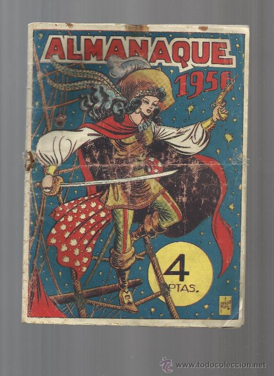 Tebeos: ALMANAQUE DE LA CAPITANA 1956 - Foto 1