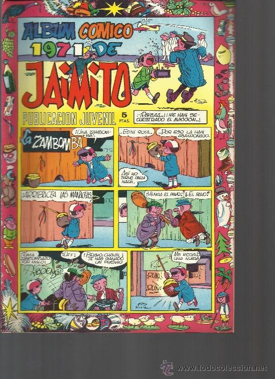 Tebeos: JAIMITO ALBUM COMICO 1971 - Foto 1