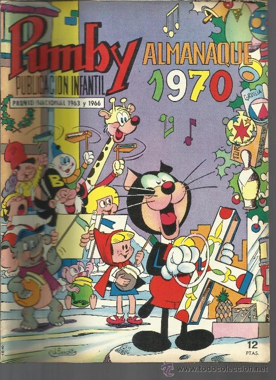 Tebeos: PUMBY ALMANAQUE DE 1970 - Foto 1