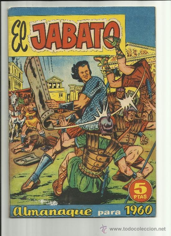 Tebeos: EL JABATO ALMANAQUE 1960 - Foto 1