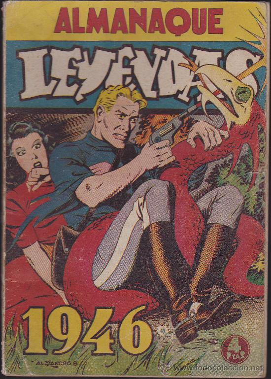 Tebeos: COMIC ALMANAQUE LEYENDAS 1946 - Foto 1