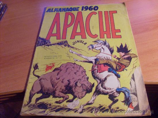 Tebeos: APACHE. almanaque 1960 1&ordf; (ORIGINAL ED. MAGA) (COB169) - Foto 1