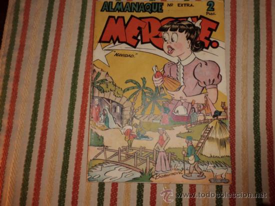 Tebeos: ALMANAQUE HISTORIETAS COMICAS DE MERCHE - Foto 1