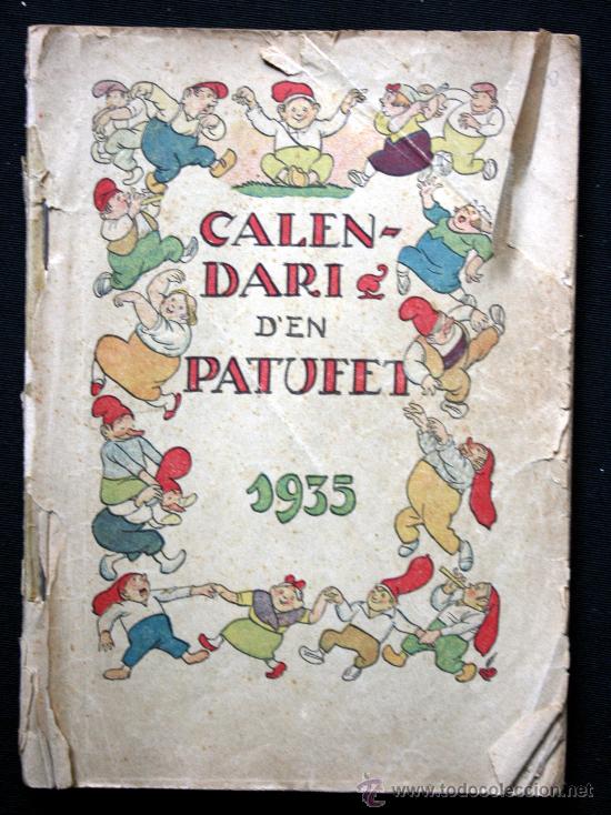 Tebeos: CALENDARI D&acute;EN PATUFET. 1935 - Foto 1