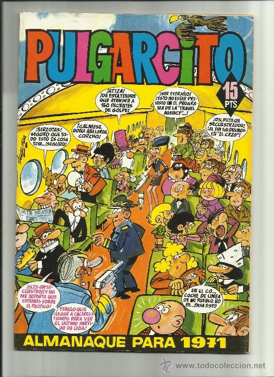 Tebeos: PULGARCITO ALMANAQUE 1971 - Foto 1