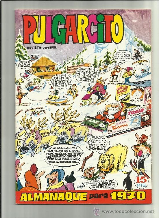 Tebeos: PULGARCITO ALMANAQUE 1970 - Foto 1