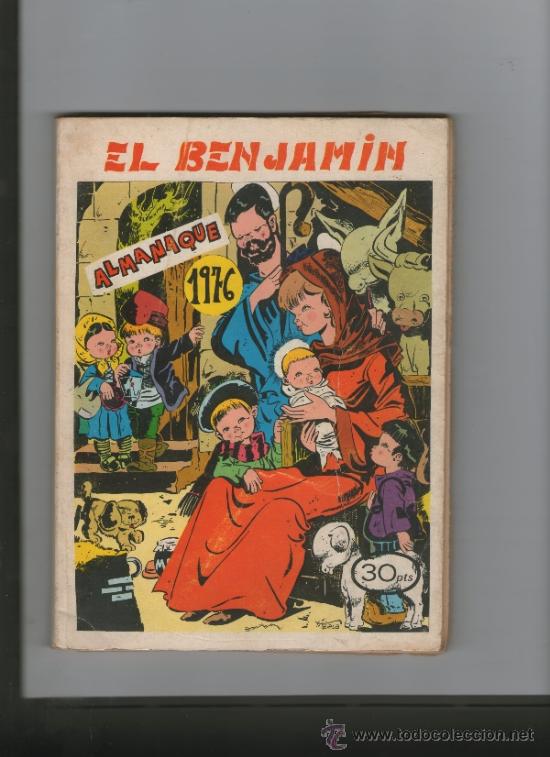 Tebeos: EL BENJAM&Iacute;N.ALMANAQUE 1976.30 PTS. -A7 - Foto 1
