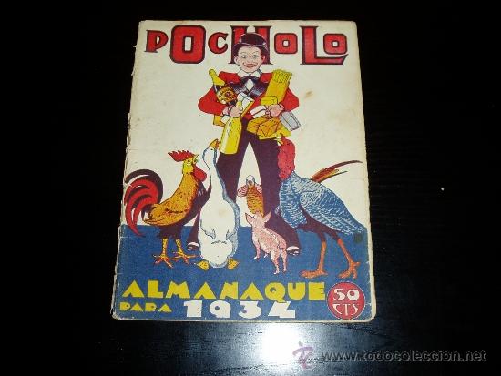 Tebeos: ALMANAQUE POCHOLO  1934.   ORIGINAL. - Foto 1