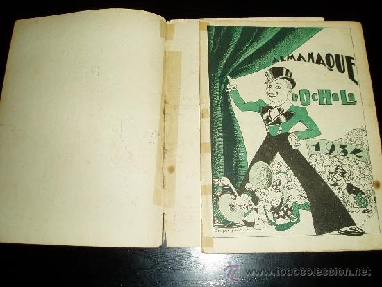 Tebeos: ALMANAQUE POCHOLO  1934.   ORIGINAL. - Foto 2