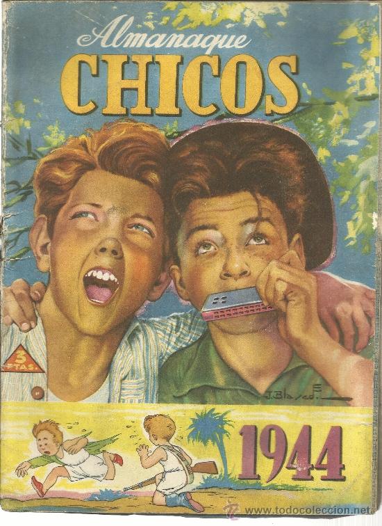 Tebeos: ALMANAQUE DE CHICOS DE 1944 - Foto 1