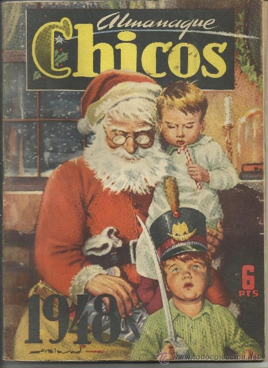 Tebeos: ALMANAQUE DE CHICOS DE 1948 - Foto 1