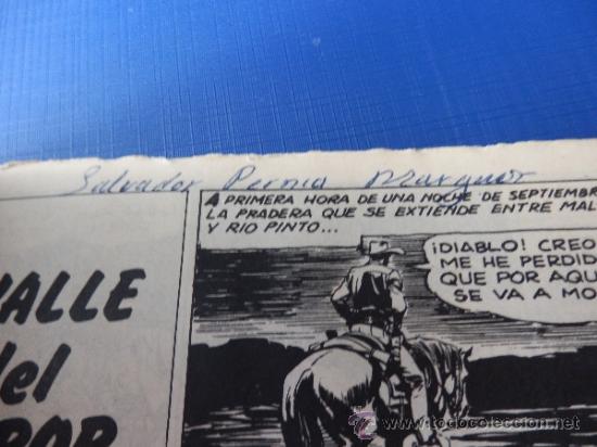 Tebeos: TEX NUM. 1 - EL VALLE DEL TERROR - BURU LAN 1971 - Foto 3