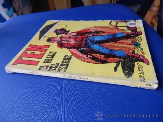 Tebeos: TEX NUM. 1 - EL VALLE DEL TERROR - BURU LAN 1971 - Foto 6