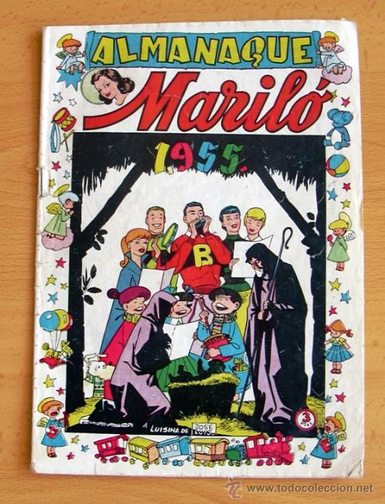 Tebeos: Almanaque Maril&oacute; 1955 - Editorial Valenciana - Foto 1