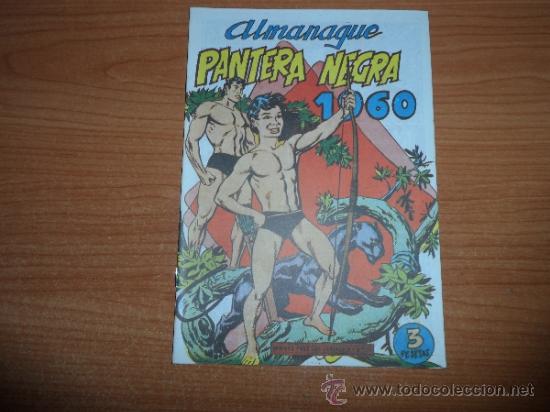 Tebeos: PANTERA NEGRA ALMANAQUE DE 1960 EDICION FACSIMIL - Foto 1