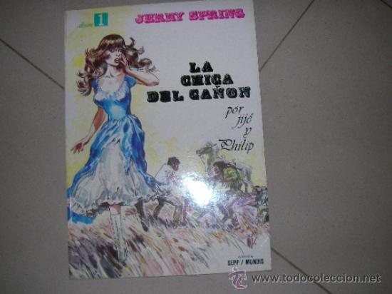 Tebeos: JERRY SPRING JIJE LA CHICA DEL CA&Ntilde;ON - Foto 1