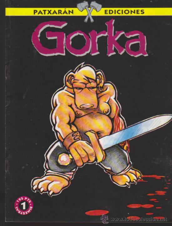 Tebeos: Gorka n&ordm;  1. Patxar&aacute;n Ediciones. - Foto 1