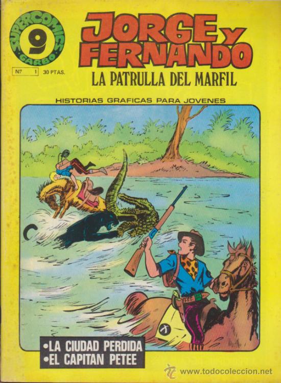 Tebeos: Jorge y Fernando n&ordm;  1. Supercomics Garbo. - Foto 1