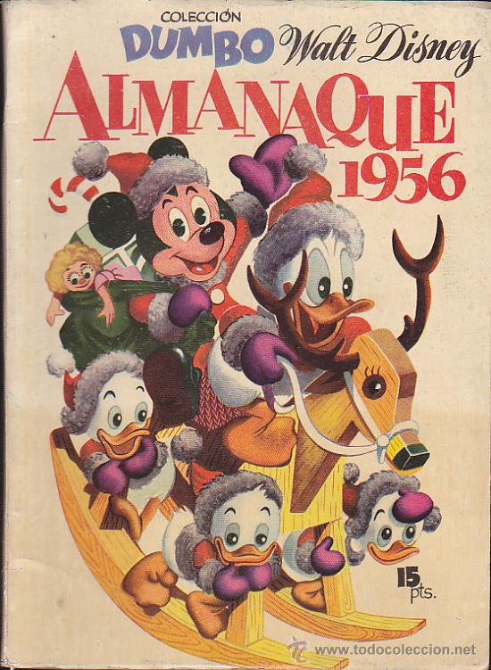 Tebeos: COMIC ALMANAQUE DUMBO 1956 - Foto 1
