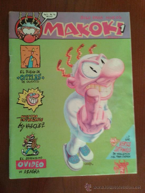 Tebeos: C&oacute;mic Makoki segunda &eacute;poca n&uacute;mero 1 editorial Makoki - Foto 1