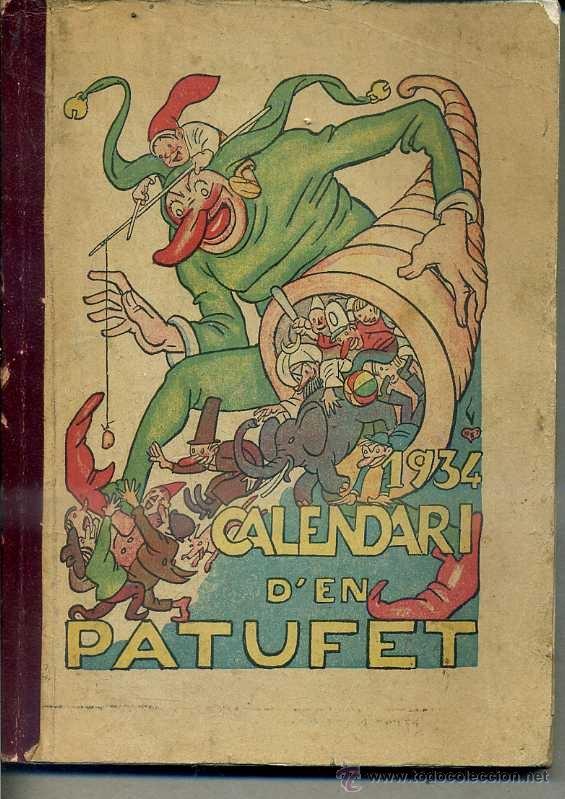 Tebeos: CALENDARI DEN PATUFET 1934 - Foto 1
