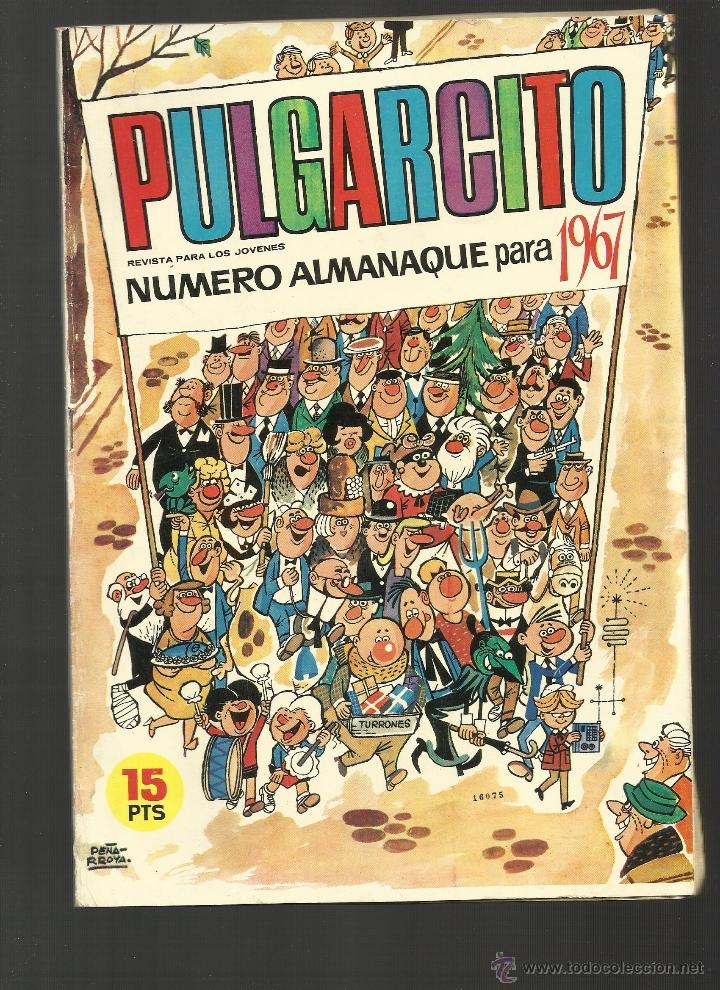 Tebeos: ALMANAQUE DE PULGARCITO DE 1967 - Foto 1