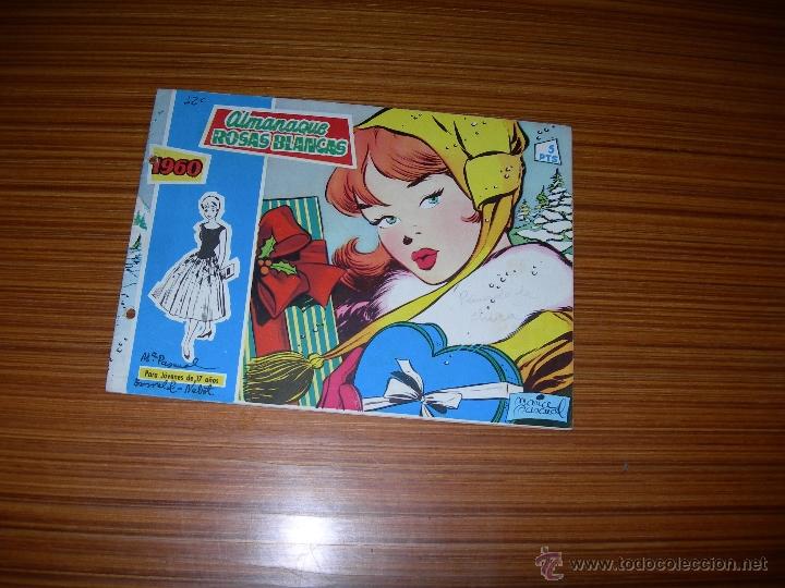 Tebeos: ROSAS BLANCAS  ALMANAQUE PARA 1960 DE TORAY - Foto 1