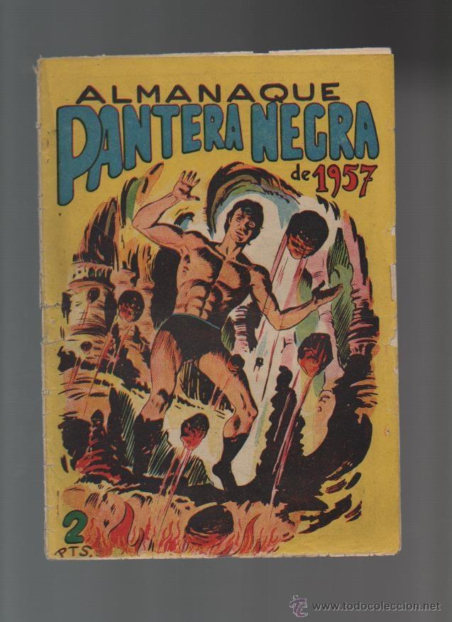 Tebeos: PANTERA NEGRA - ALMANAQUE ORIGINAL 1957 -2 - Foto 1