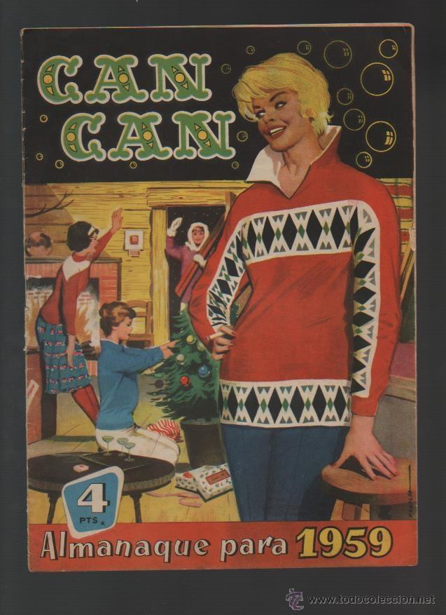 Tebeos: CAN CAN - ALMANAQUE ORIGINAL 1959 - B 2 - Foto 1