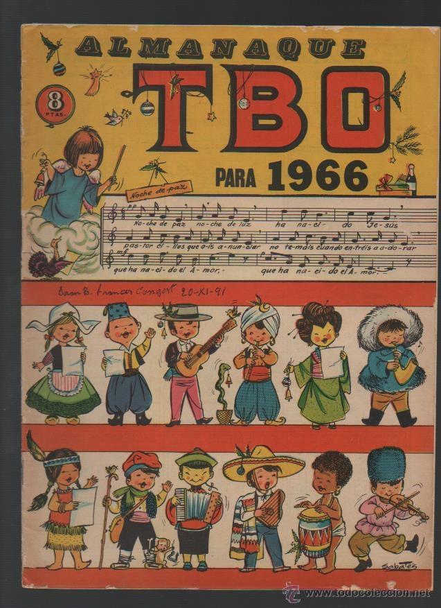 Tebeos: TBO - ALMANAQUE ORIGINAL 1966 - B 2 - Foto 1