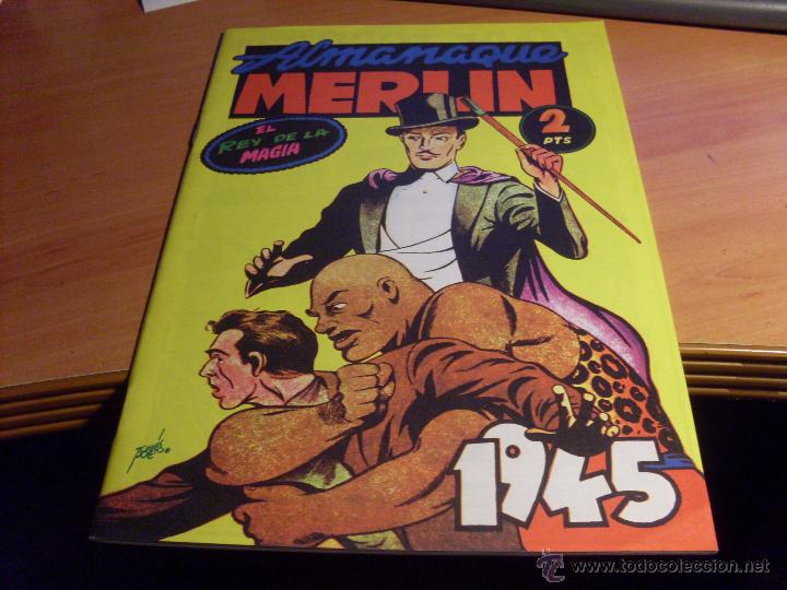 Tebeos: MERLIN ALMANAQUE 1945 . FACSIMIL (COB97) - Foto 1