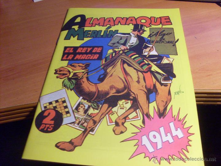 Tebeos: MERLIN ALMANAQUE 1944 . FACSIMIL (COB97) - Foto 1